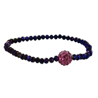 Bracelet gala cristal améthyste