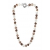 Collier Elégance Douceur Marron