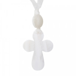 Croix de Berceau en nacre naturelle